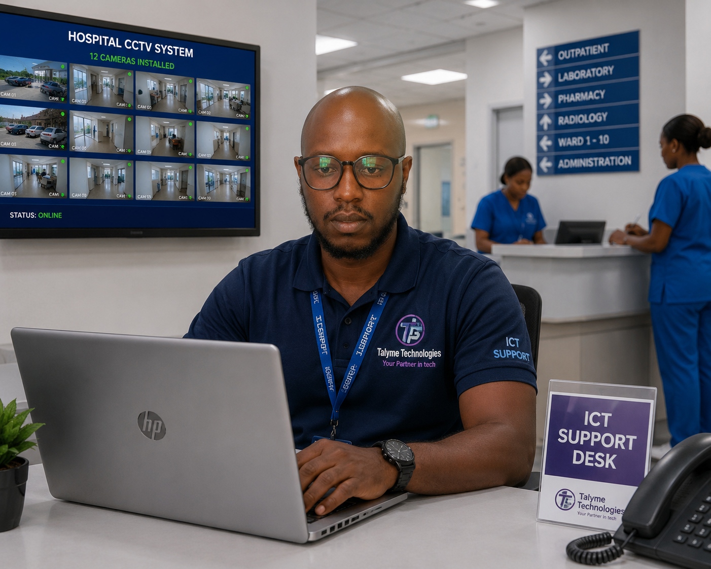 Hospital ICT Support Desk